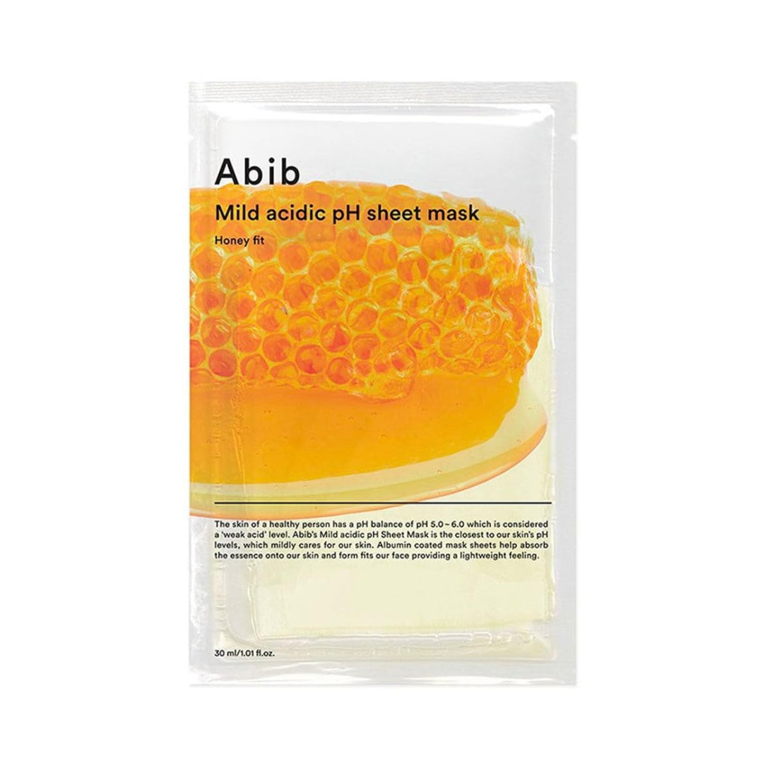 ABIB Mild Acidic pH Sheet Mask Honey Fit 10pcs