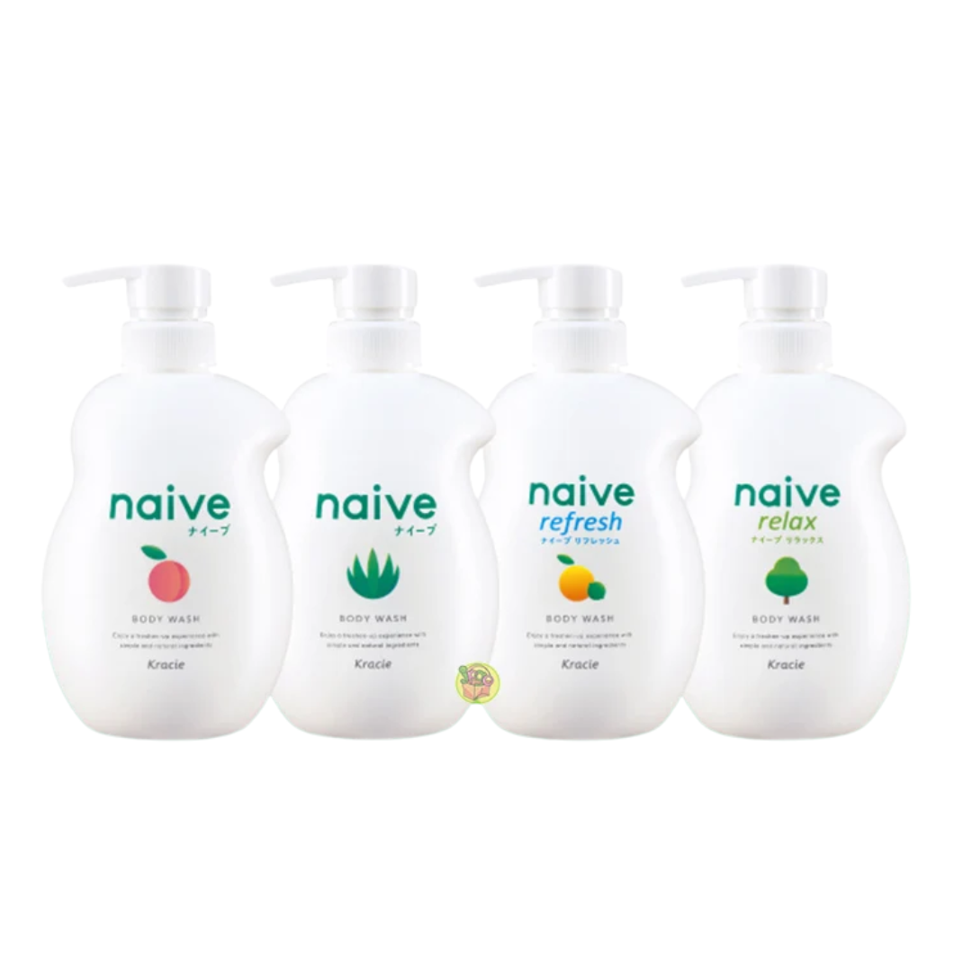 KRACIE NAIVE Moisturizing Body Wash 530ml
