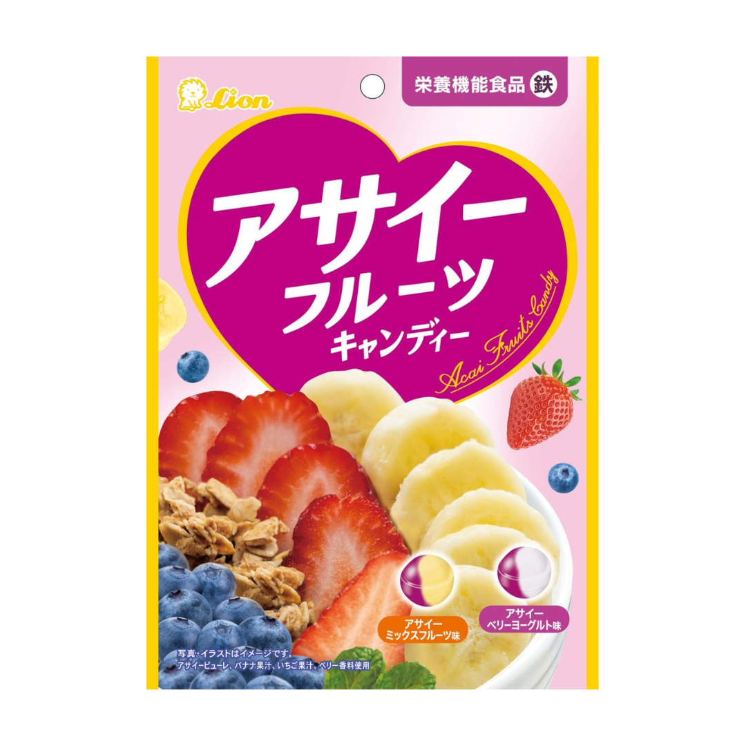 LION Acai Fruit Candy 69g