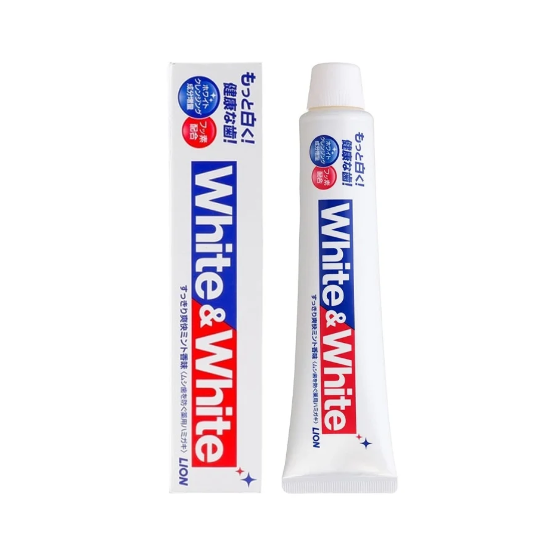 LION White & White Toothpaste 150g