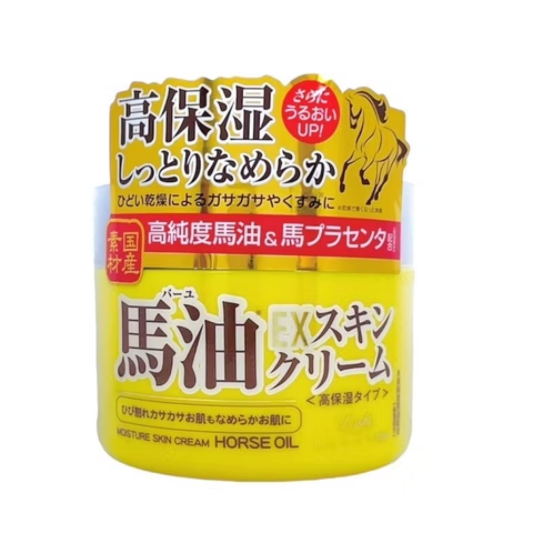 LOSHI Moist Aid Horse Oil EX Skin Cream 100g
