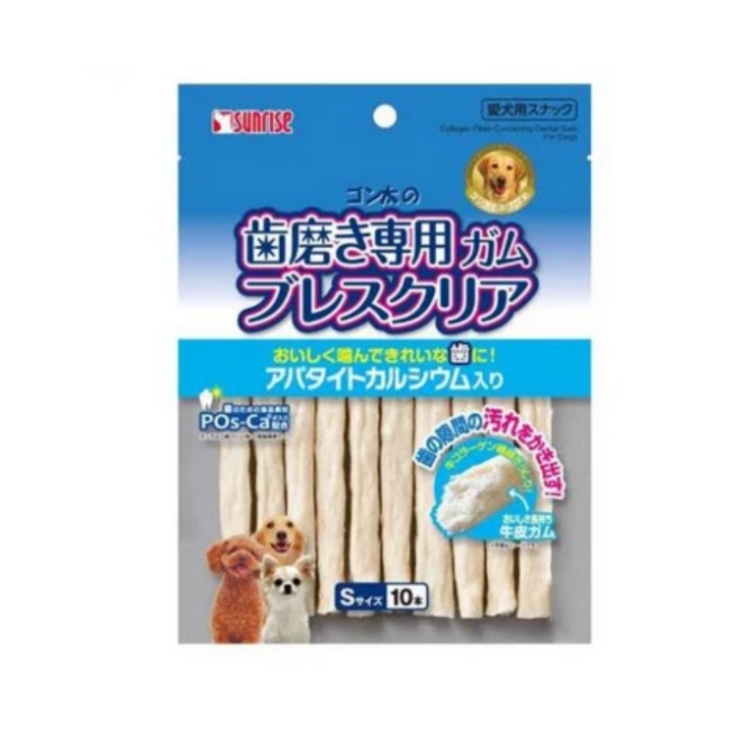 Marukan Sunrise Gonta Dental Chew Gum Breath Clear With Apatite Calcium S Size 10 Sticks
