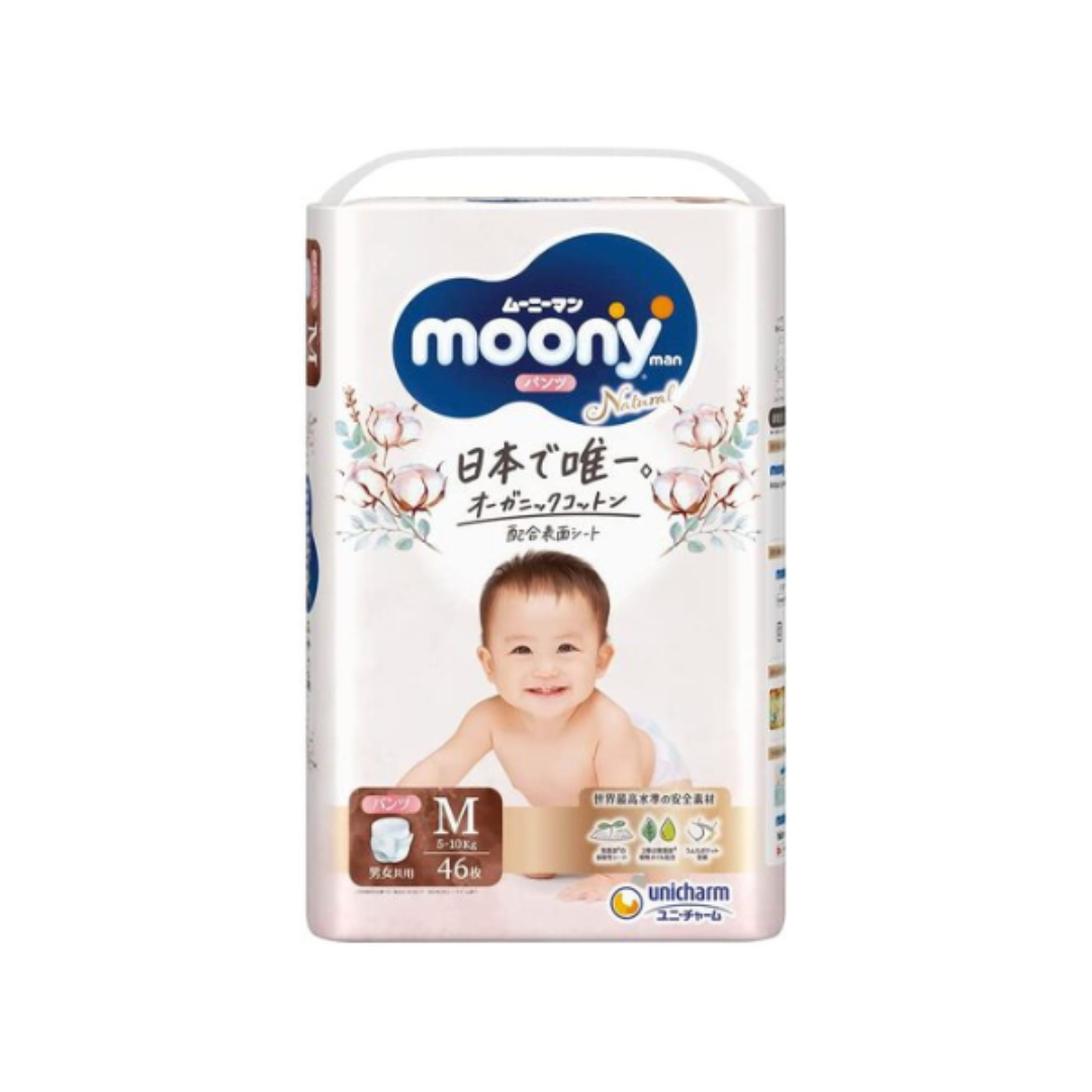 MOONY Natural Pants M 46pcs (5-10KG)