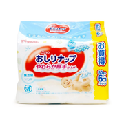 PIGEON Baby Wipes Pure Water 99% 80pcs × 6
