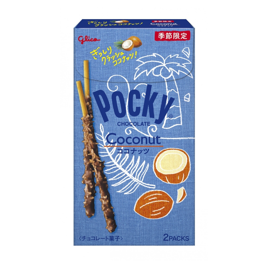 Glico Pocky Coconut Chocolate Biscuit Sticks