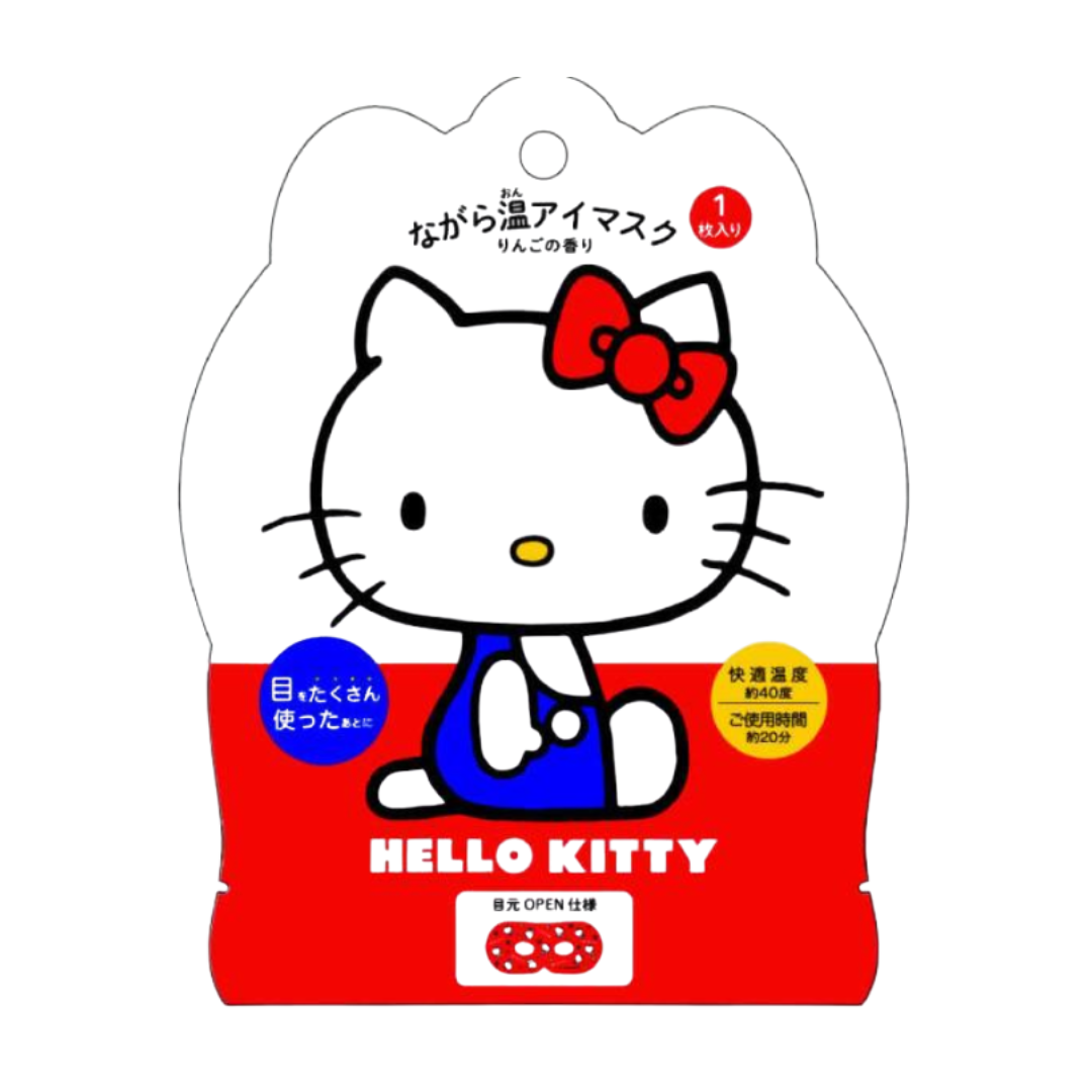 HONYARADOH Hello Kitty Warm Eye Mask 1pc