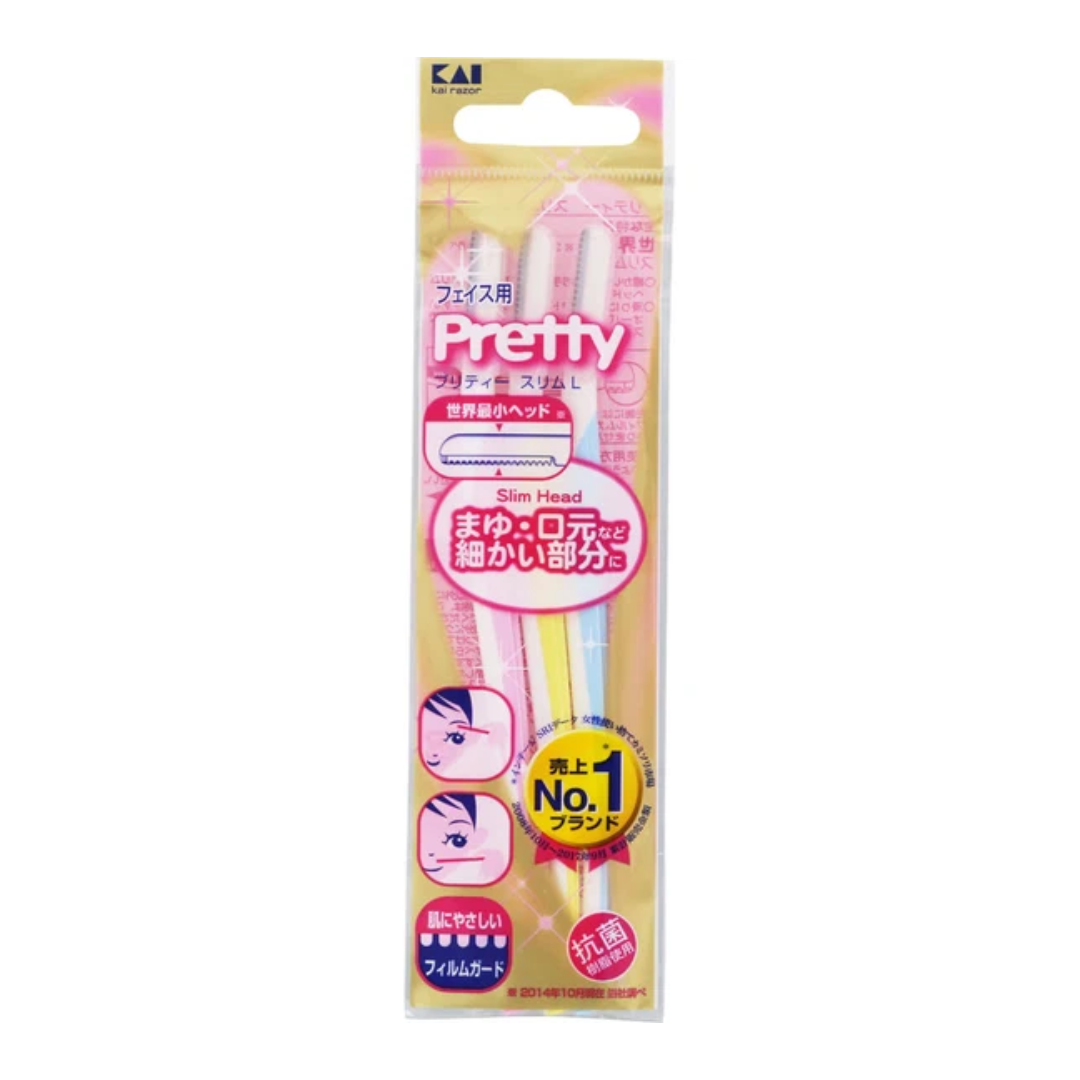 KAI Pretty Slim L Razor 3pcs