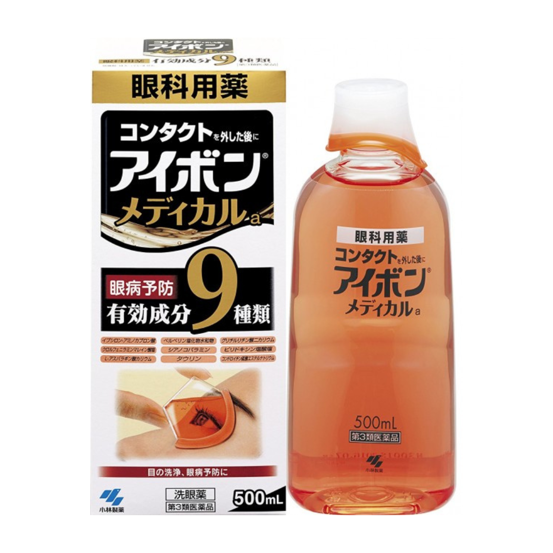 KOBAYASHI Aibon W Vitamin Premium Eye Wash 500ml