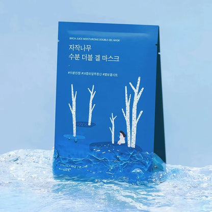 Round Lab - Birch Juice Moisturizing Double Gel Mask 23ml