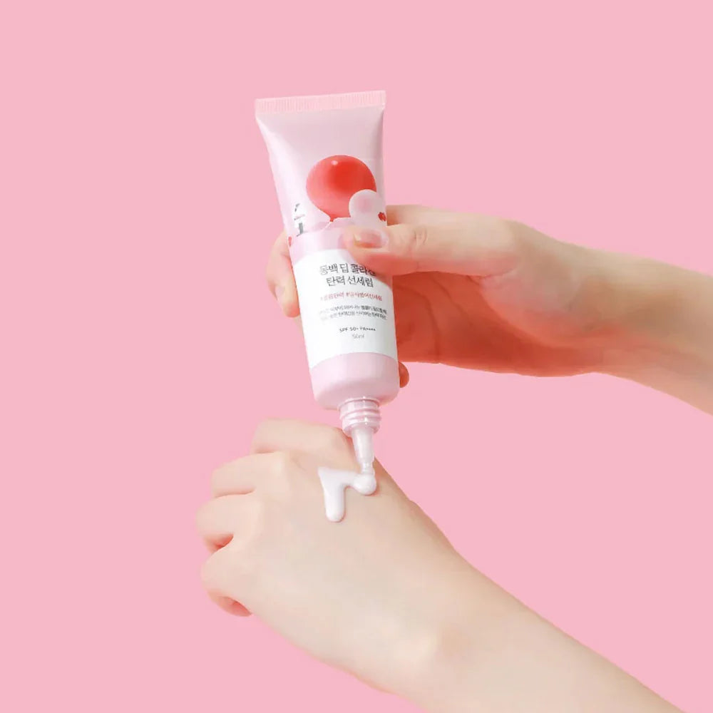 Round Lab - Camellia Deep Collagen Sun Serum 50ml