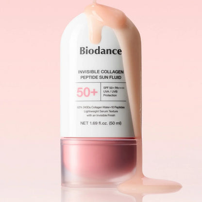 Biodance Invisible Collagen Peptide Sun Fluid SPF50+ 50ml