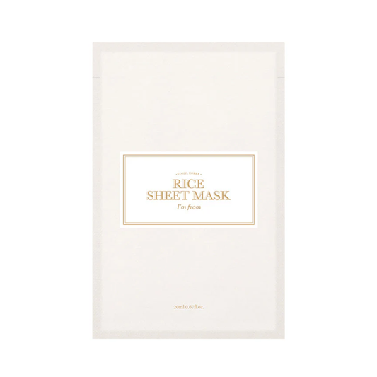 I'm From - Rice Sheet Mask 1pc