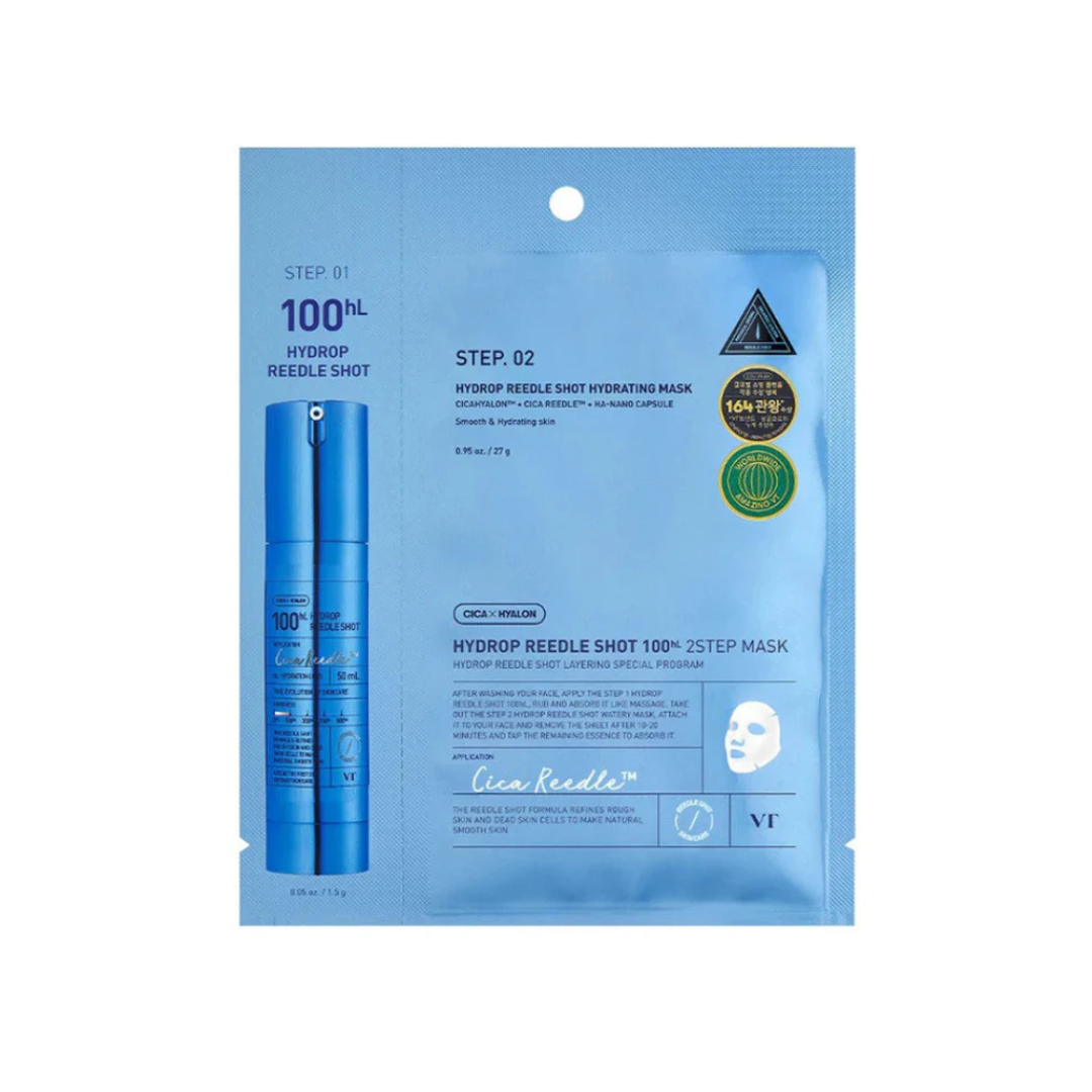 🎁 VT Cosmetics - Hydrop Reedle Shot 100hL 2 Step Mask (100% off)