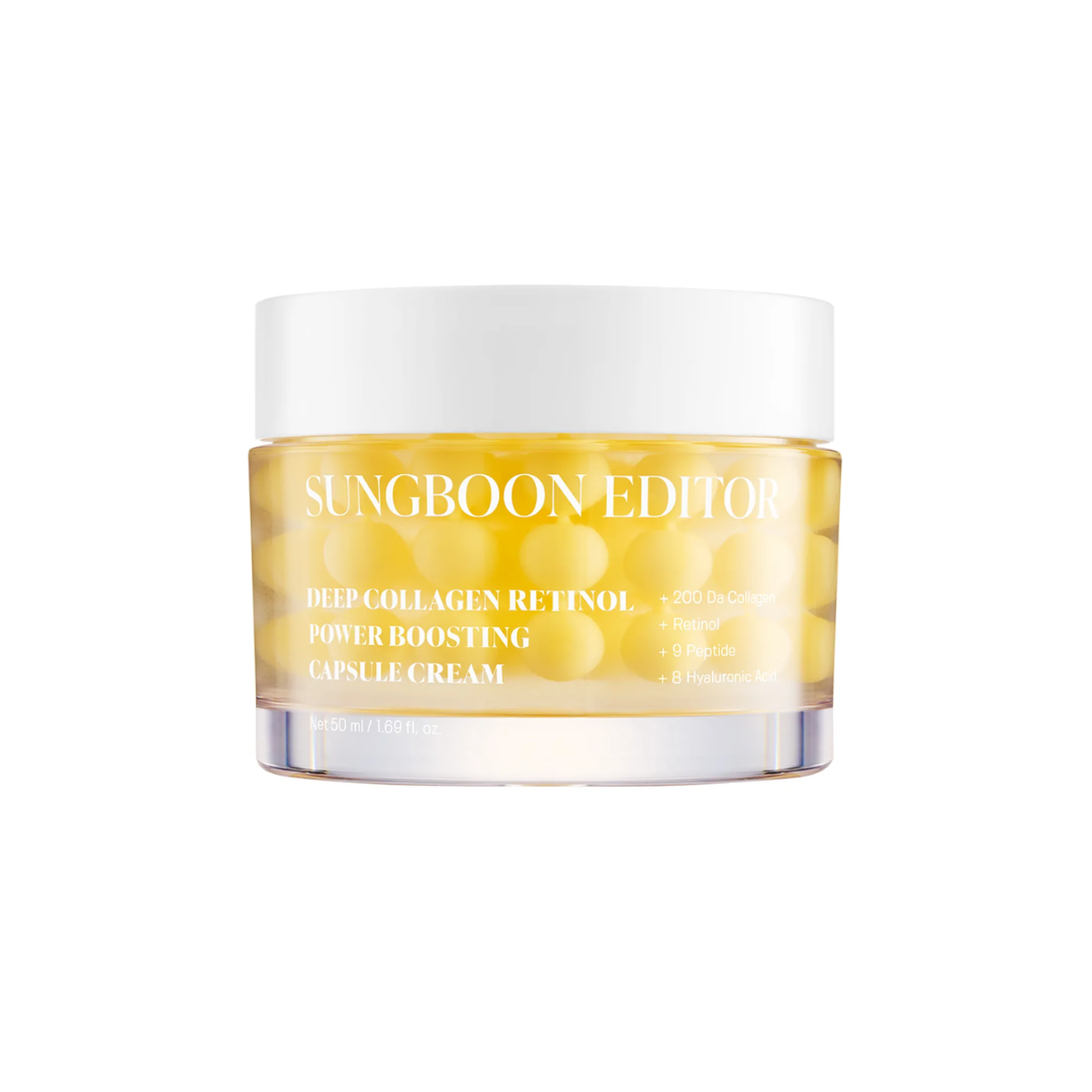 Sungboon Editor Deep Collagen Retinol Power Boosting Capsule Cream 50ml