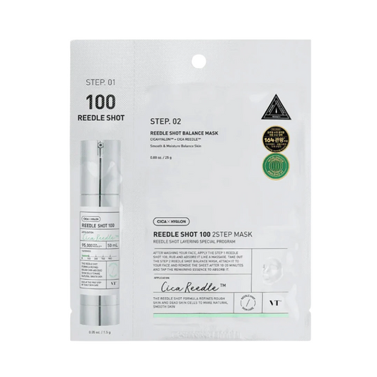 🎁 VT Cosmetics - Mild Reedle Shot 100 2-Step Mask (100% off)