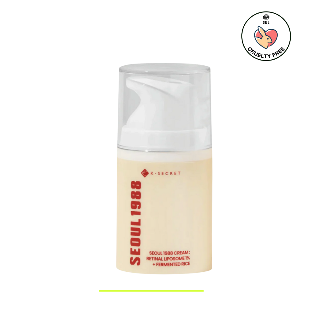 KSECRET SEOUL 1988 Cream : Retinal Liposome 1% + Fermented Rice 50ml