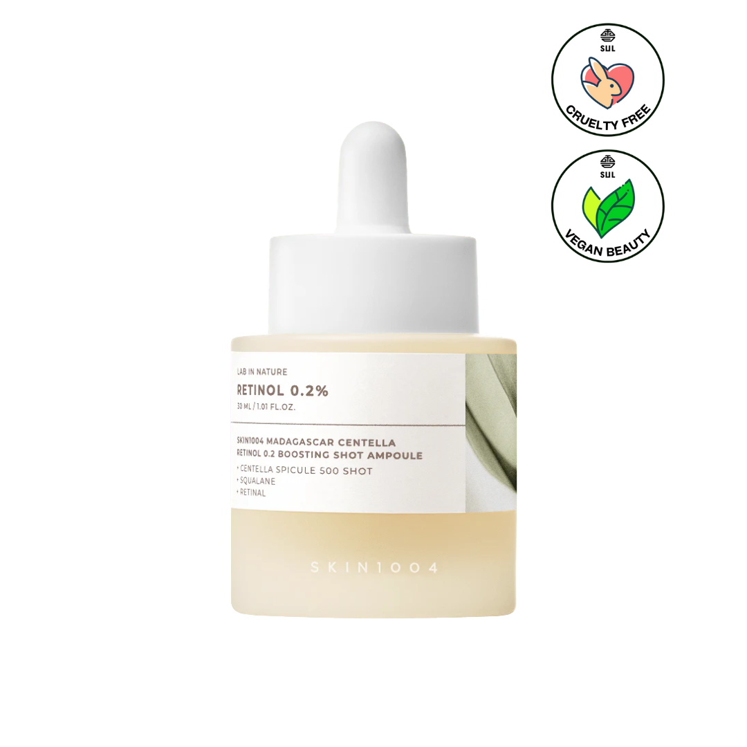 SKIN1004 - Madagascar Centella Retinol 0.2 Boosting Shot Ampoule 30ml