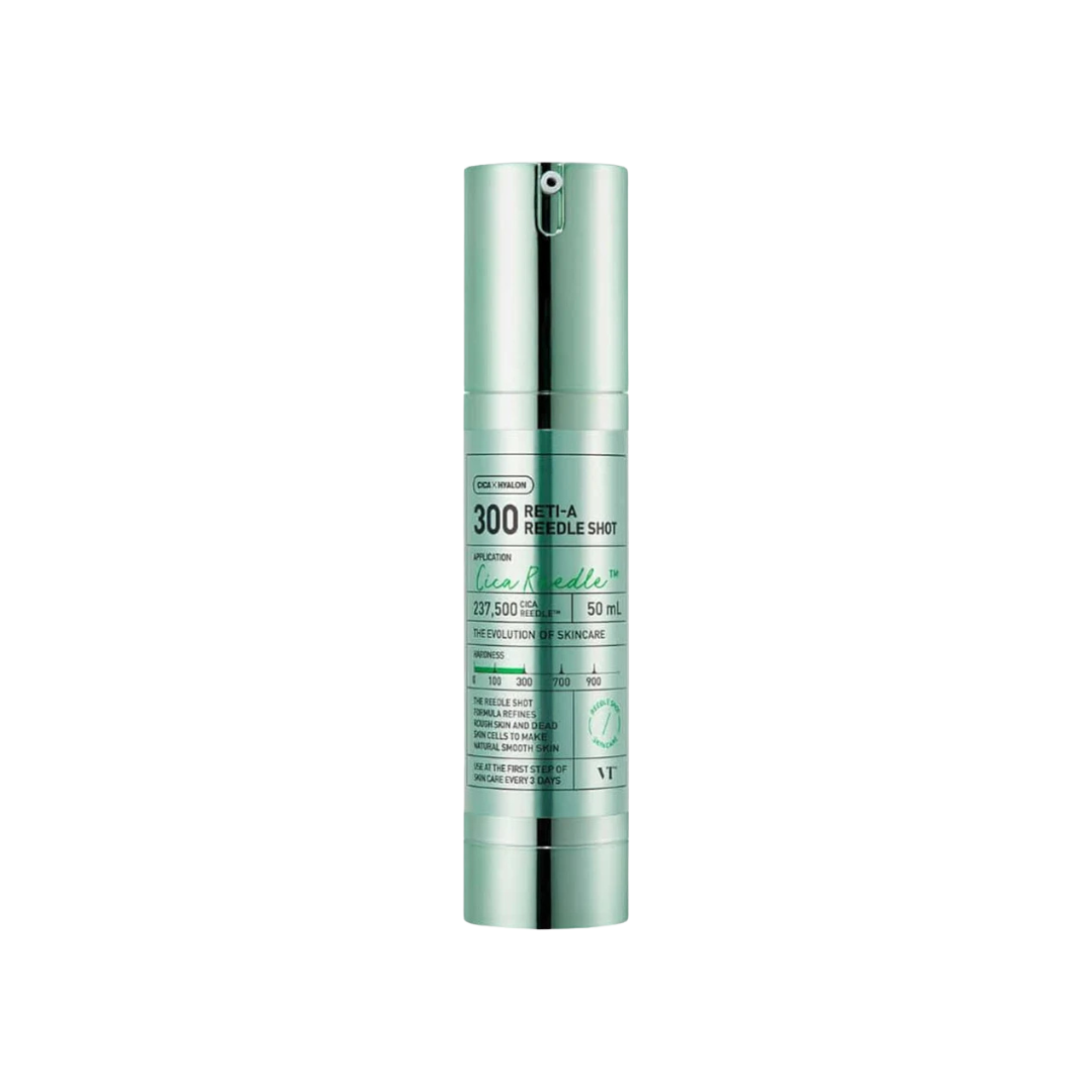 VT COSMETICS RETI-A Reedle Shot 300 Serum Light Green Edition – 50ml