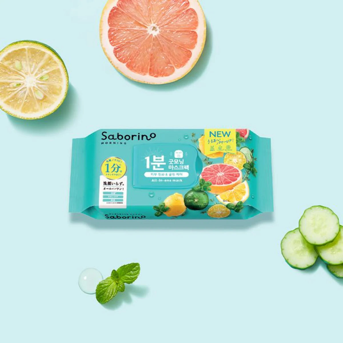 SABORINO Morning Mask Minty Fresh 32 Sheets