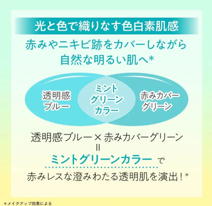 ROHTO Skin Aqua Tone Up UV Essence Mint Green 80g