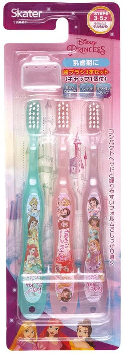 kater Disney Princess Toothbrush Set for Kids – Ages 3–5