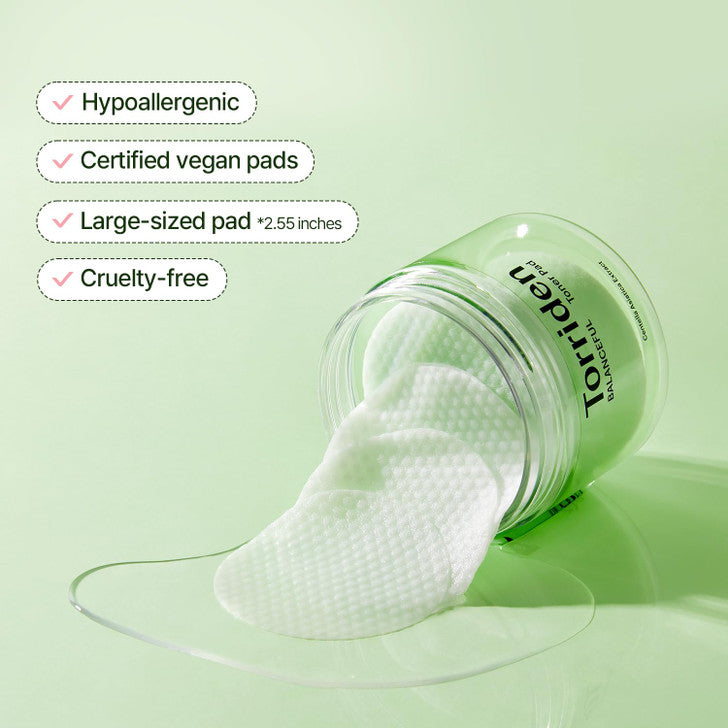TORRIDEN BALANCEFUL Cica Toner Pad 60pcs