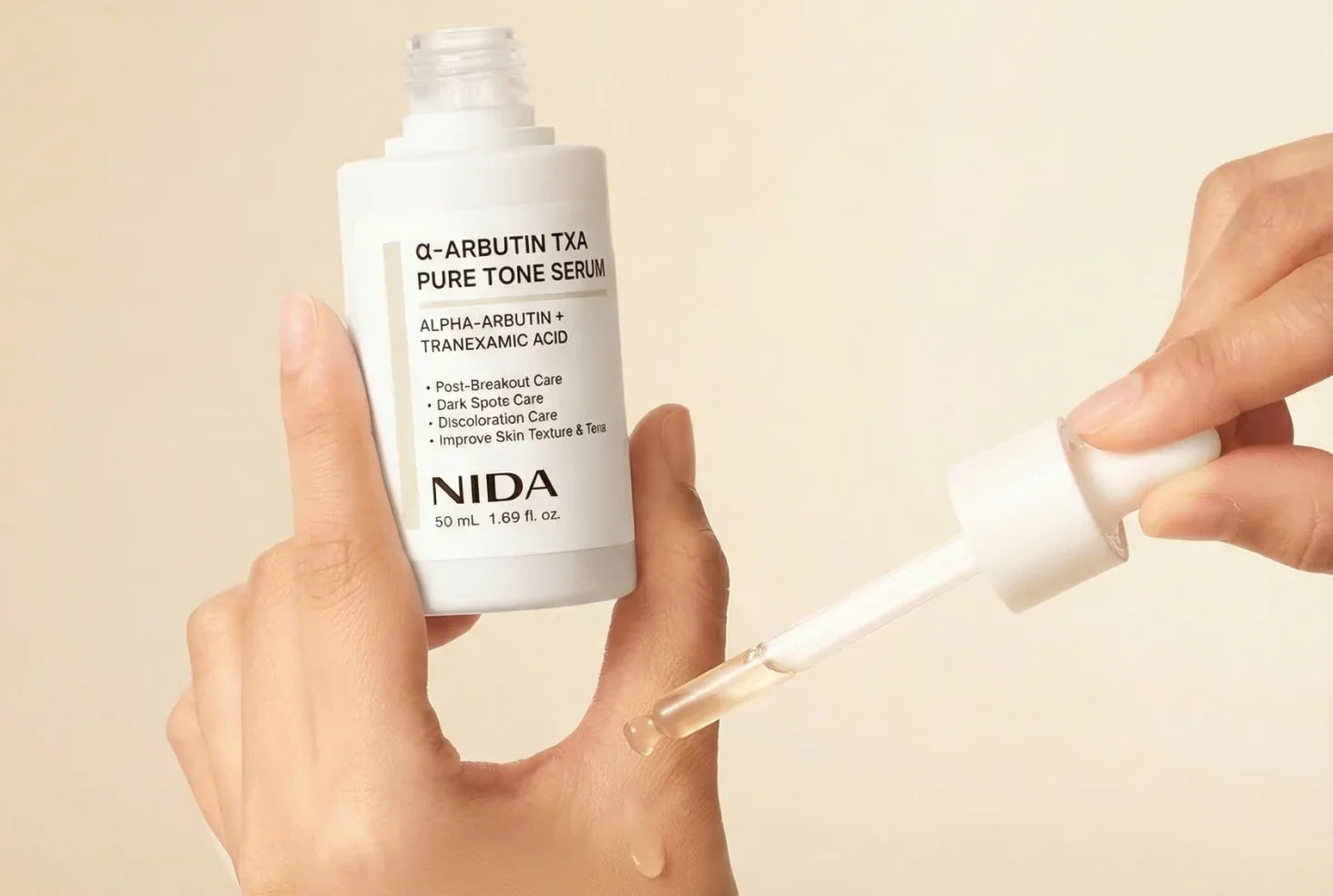 NIDA Alpha-Arbutin TXA Pure Tone Serum 50ml
