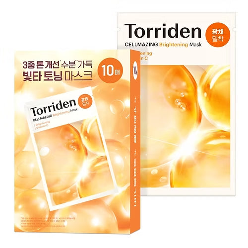 Torriden Vitamin C Brightening Ampoule Mask 10pcs