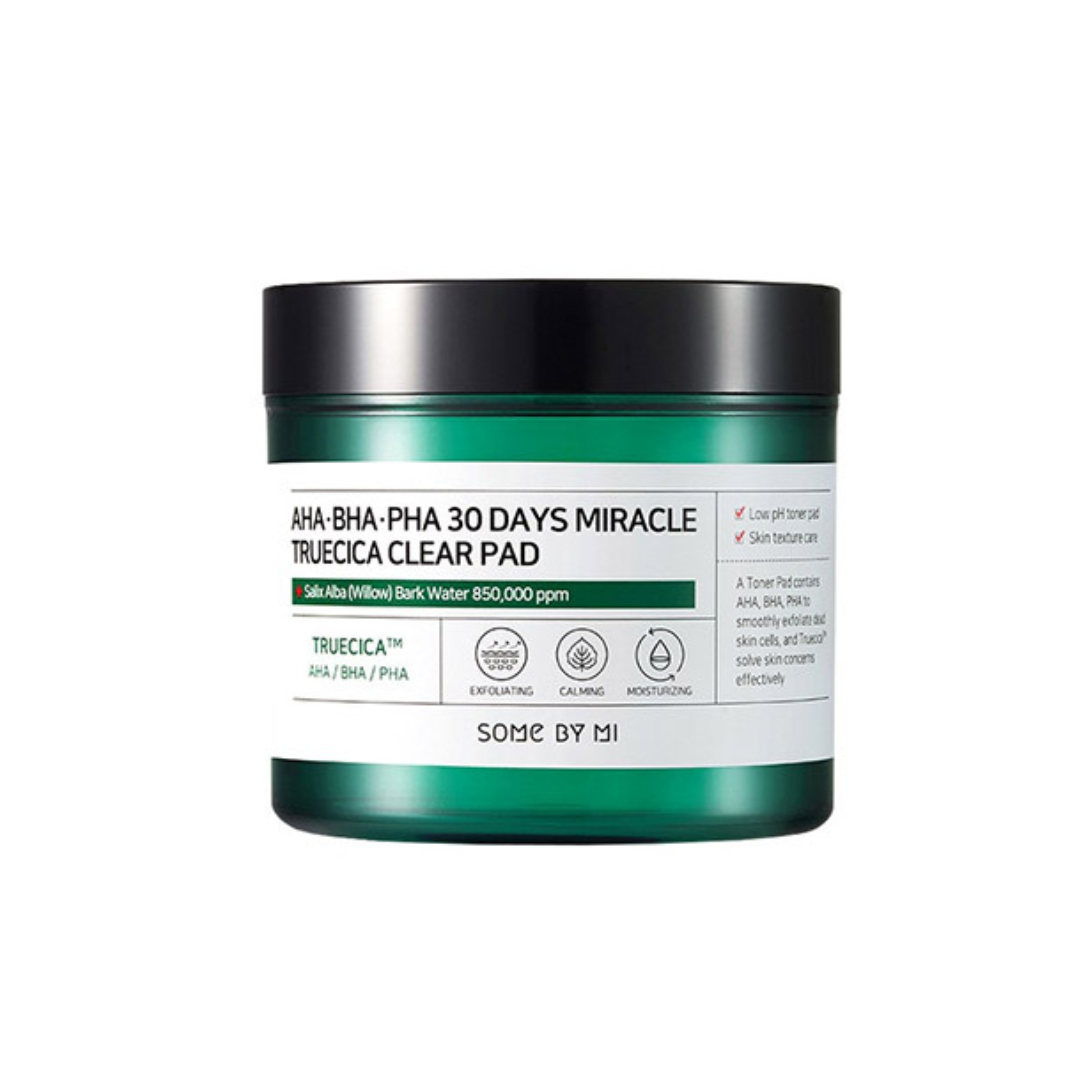 Some By Mi - AHA-BHA-PHA 30days Miracle Truecica Clear Pad - 70 pads