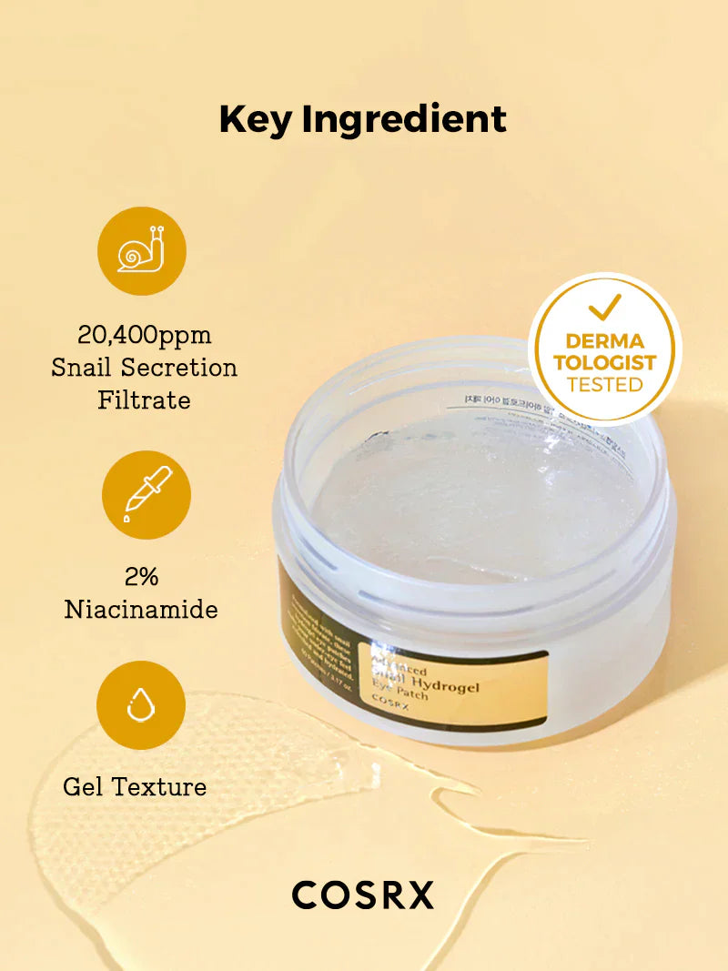 COSRX - Advanced Snail Hydrogel Eye Patch (60 patches)