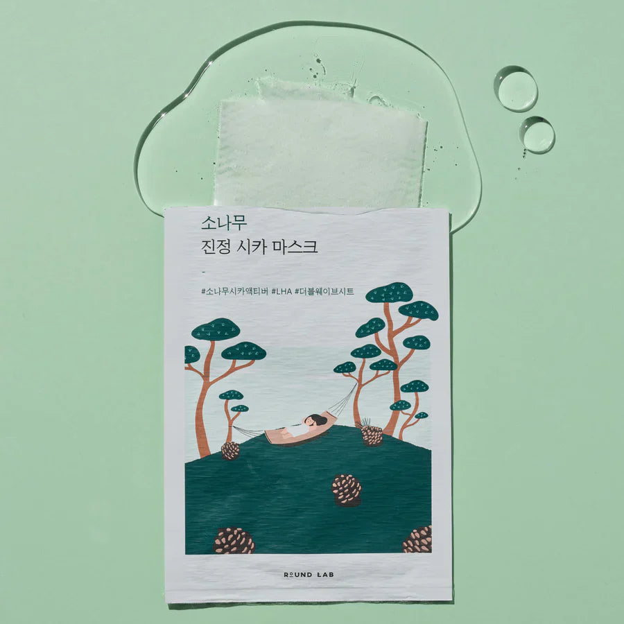 Round Lab - Pine Tree Calming Cica Sheet Mask 27ml