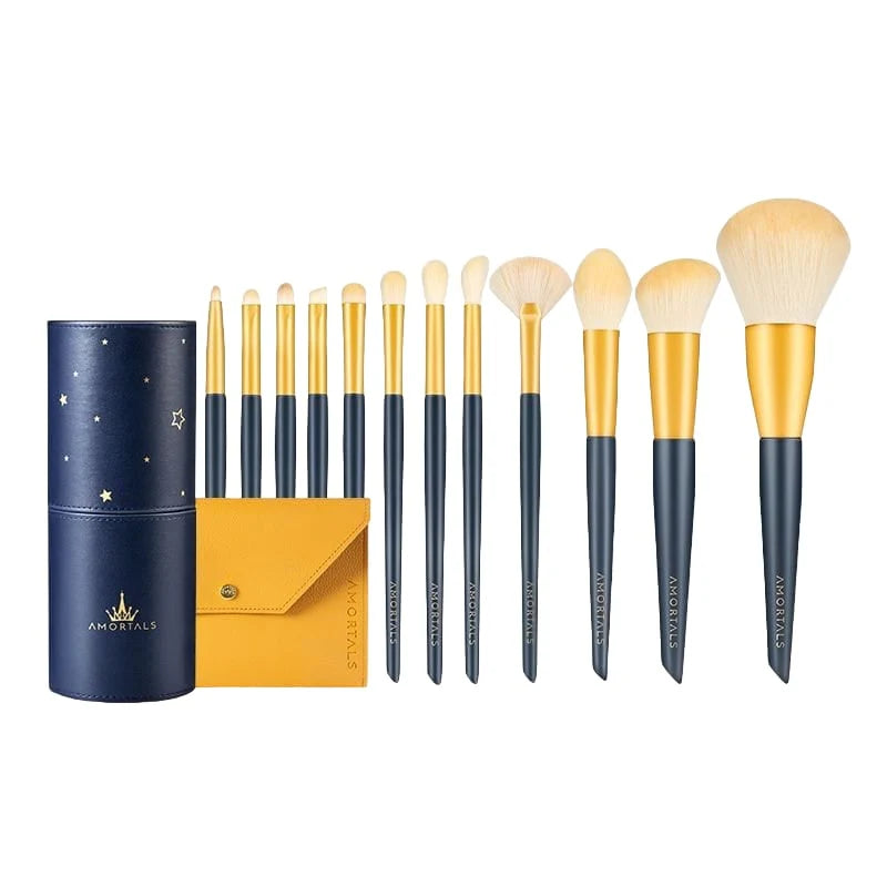 AMORTALS 12 Pieces Star Makeup Brush Set