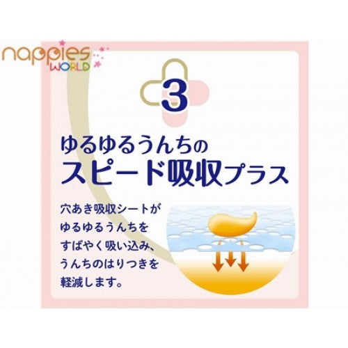 GOO.N Plus Sensitive Skin Tape Nappies BIG 38pcs （12-20KG）