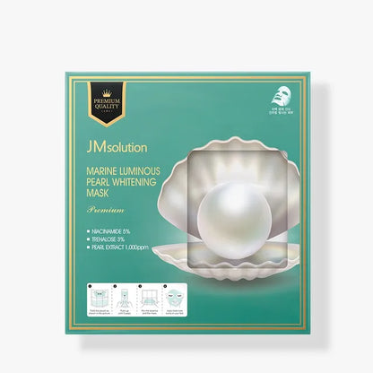 JMSOLUTION Marine Pearl Moisture Mask 33ml x 5pcs