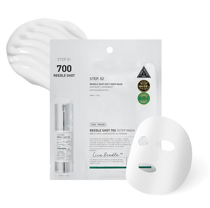 VT Microneedle Two-Step Set, Pore Minimizing, Silver, 1 Piece