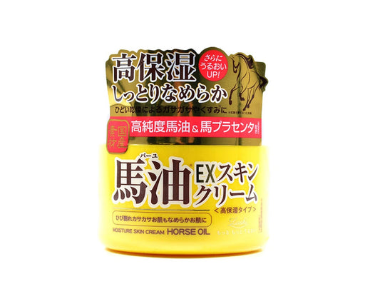 LOSHI Horse Oil Highly Moisturizing Cream 100g (COSMETEX ROLAND 马油面霜)