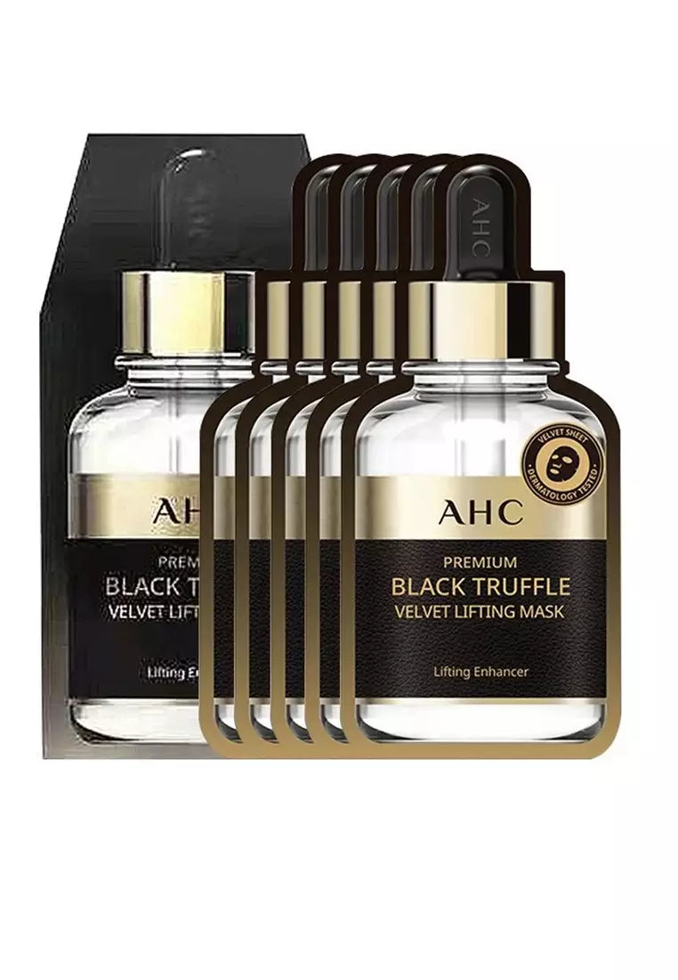 AHC Premium Black Truffle Velvet Lifting Mask 5 Sheets