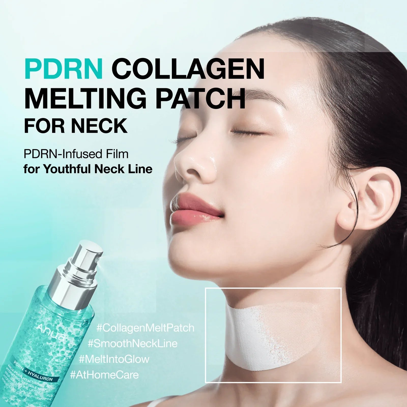 Anua - PDRN Collagen Melting Patch For Neck (4EA)