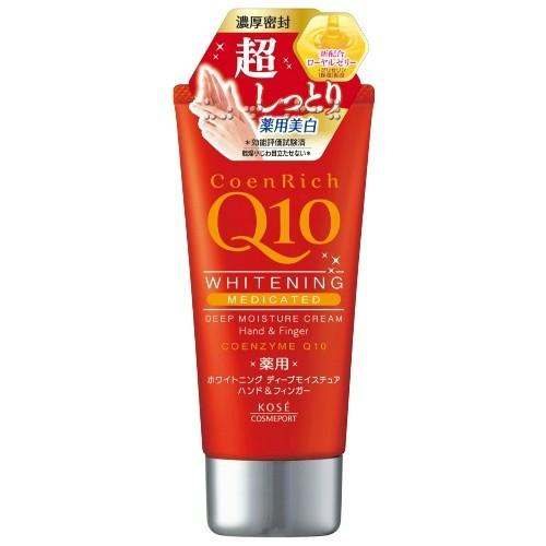 KOSE Q10 DEEP MOISTURE HAND CREAM 80G（KOSE 高丝Q10护手霜 红色