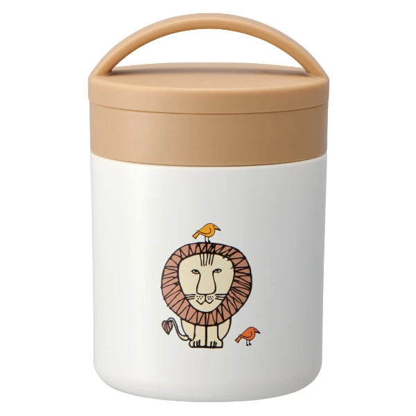 SKATER Ultra-Lightweight Straight Insulated Lunch Box Little Lion 300ML