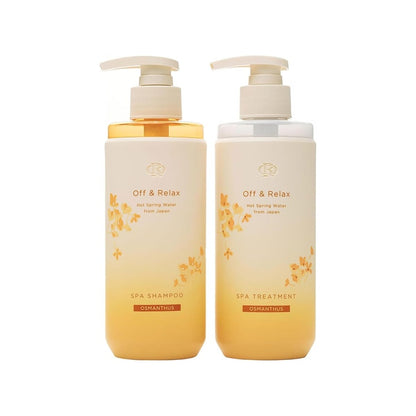 OFF & RELAX Osmanthus Limited Edition Shampoo & Treatment Set 260ml × 2