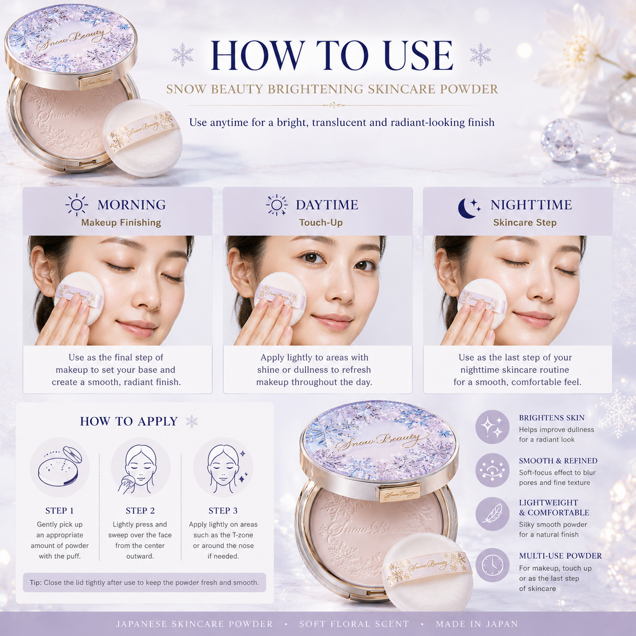 Shiseido Snow Beauty Brightening Skincare Powder 25g
