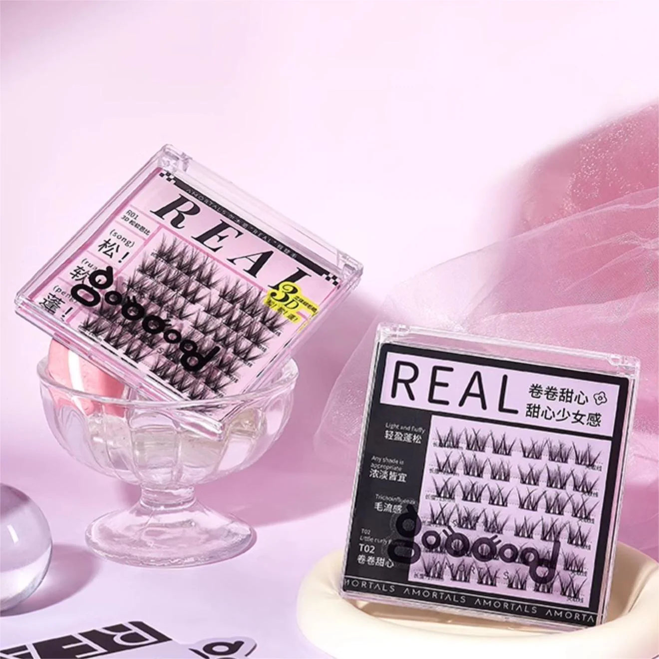 AMORTALS REAL False Eyelash Collection