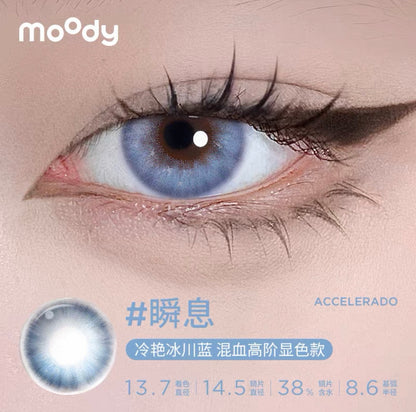 Moody Daily Colored Contact Lenses 10pcs