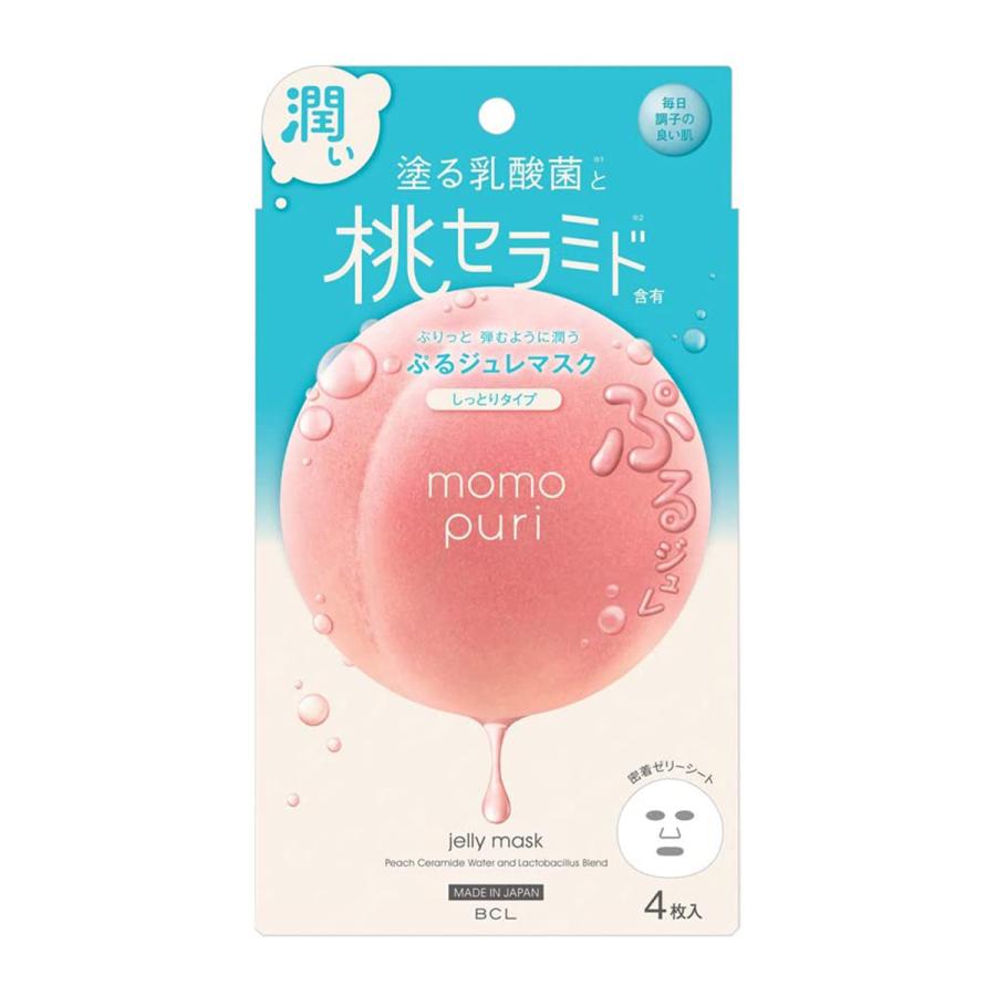 BCL Momo Puri Jelly Mask 4pcs