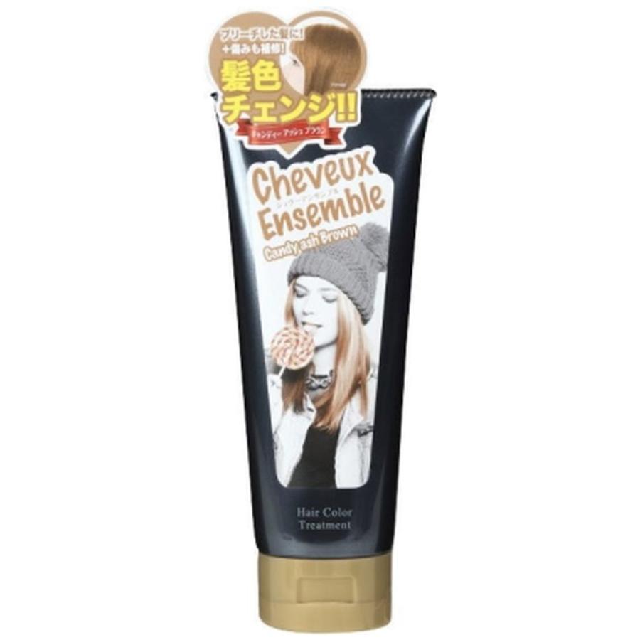 Chevu Ensemble Hair Color Paste Treatment - Candy Ash Brown 200g