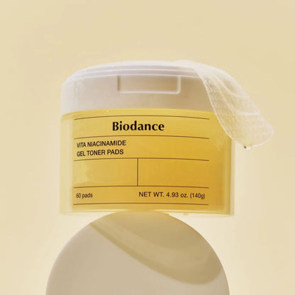 Biodance Vitamin C Brightening Gel Toner Pads 60Pcs