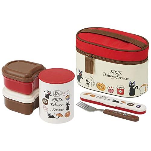 SKATER insulated lunch box 4-piece set Kiki's Delivery Service