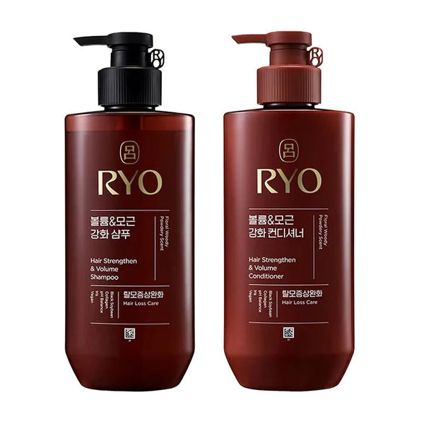 Ryo Hair Strengthener Shampoo & Conditioner 480ml