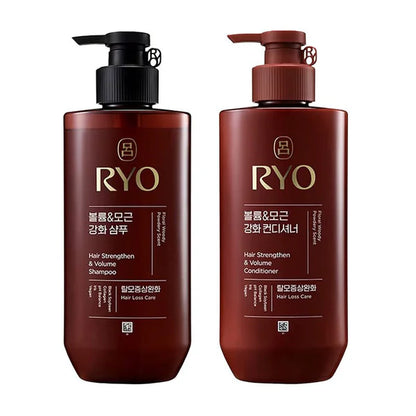 Ryo Hair Strengthener Shampoo & Conditioner 480ml